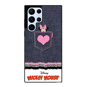 DISNEY MICKEY MOUSE JEANS Samsung Galaxy S22 Ultra Case Cover DISNEY MICKEY MOUSE JEANS Samsung Galaxy S22 Ultra Case Cover