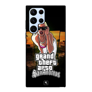 GTA GRAND THEFT AUTO SAN ANDREAS ROCHELLE Samsung Galaxy S22 Ultra Case Cover