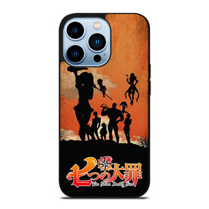 SEVEN DEADLY SINS ANIME SILHOUETTE iPhone 13 Pro Max Case Cover