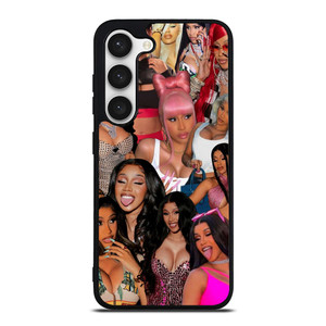 CARDI B RAPPER COLLAGE  Samsung Galaxy S23 Case Cover