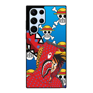 LUFFY ONE PIECE BAPE Samsung Galaxy S22 Ultra Case Cover LUFFY ONE PIECE BAPE Samsung Galaxy S22 Ultra Case Cover