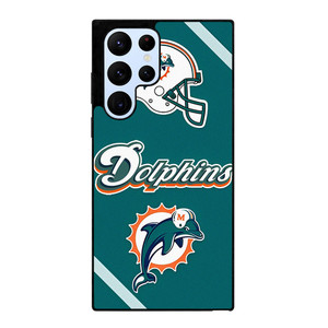 MIAMI DOLPHINS FOOTBALL HELMET LOGO Samsung Galaxy S22 Ultra Case Cover