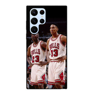 MICHAEL JORDAN X SCOTTIE PIPPEN CHICAGO BULLS Samsung Galaxy S22 Ultra Case Cover MICHAEL JORDAN X SCOTTIE PIPPEN CHICAGO BULLS Samsung Galaxy S22 Ultra Case Cover
