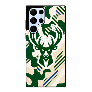 MILWAUKEE BUCKS SYMBOL PATTERN Samsung Galaxy S22 Ultra Case Cover MILWAUKEE BUCKS SYMBOL PATTERN Samsung Galaxy S22 Ultra Case Cover