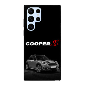 MINI COOPER S BLACK LOGO Samsung Galaxy S22 Ultra Case Cover