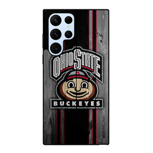 OHIO STATE BUCKEYES WOOD ICON Samsung Galaxy S22 Ultra Case Cover OHIO STATE BUCKEYES WOOD ICON Samsung Galaxy S22 Ultra Case Cover