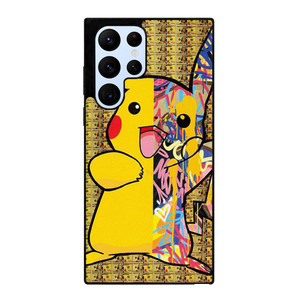 PIKACHU POKEMON ABSTRACT ART Samsung Galaxy S22 Ultra Case Cover PIKACHU POKEMON ABSTRACT ART Samsung Galaxy S22 Ultra Case Cover
