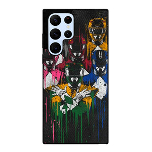 POWER RANGERS BRUSHED ART Samsung Galaxy S22 Ultra Case Cover POWER RANGERS BRUSHED ART Samsung Galaxy S22 Ultra Case Cover