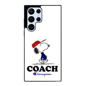 SNOOPY COACH CHAMPION LOGO Samsung Galaxy S22 Ultra Case Cover SNOOPY COACH CHAMPION LOGO Samsung Galaxy S22 Ultra Case Cover