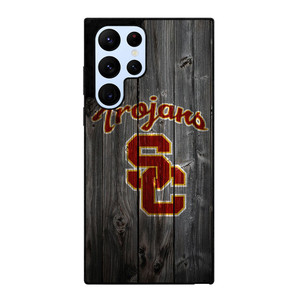 USC TROJANS WOOD LOGO Samsung Galaxy S22 Ultra Case Cover USC TROJANS WOOD LOGO Samsung Galaxy S22 Ultra Case Cover