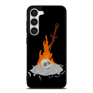 DARK SOULS BONFIRE 8 BIT  Samsung Galaxy S23 Case Cover