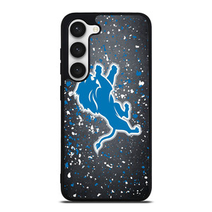 DETROIT LIONS FOOTBALL NFL SPLASHED LOGO  Samsung Galaxy S23 Case Cover