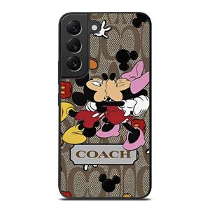 COACH NEW YORK MICKEY MOUSE KISSING Samsung Galaxy S22 Plus Case Cover COACH NEW YORK MICKEY MOUSE KISSING Samsung Galaxy S22 Plus Case Cover
