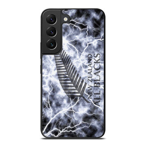 NEW ZEALAND ALL BLACK LIGHTNING LOGO Samsung Galaxy S22 Plus Case Cover NEW ZEALAND ALL BLACK LIGHTNING LOGO Samsung Galaxy S22 Plus Case Cover