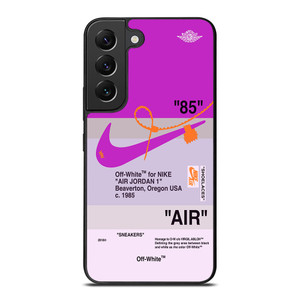 NIKE AIR JORDAN 1 OFF WHITE PURPLE Samsung Galaxy S22 Plus Case Cover