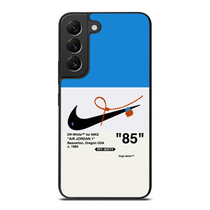 NIKE AIR JORDAN 1OFF WHITE BLUE Samsung Galaxy S22 Plus Case Cover NIKE AIR JORDAN 1OFF WHITE BLUE Samsung Galaxy S22 Plus Case Cover