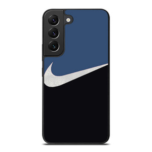 NIKE SWOOSH BLUE BLACK Samsung Galaxy S22 Plus Case Cover