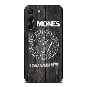 RAMONES BAND WOOD BADGE Samsung Galaxy S22 Plus Case Cover