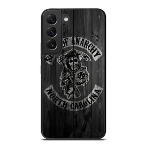 SONS OF ANARCHY NORTH CAROLINA WOOD LOGO Samsung Galaxy S22 Plus Case Cover