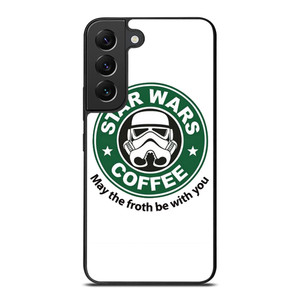 STARBUCKS COFFEE STAR WARS MAY THE FROTH BE WITH YOU Samsung Galaxy S22 Plus Case Cover STARBUCKS COFFEE STAR WARS MAY THE FROTH BE WITH YOU Samsung Galaxy S22 Plus Case Cover