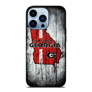 STATE OF GEORGIA WOOD SIGN iPhone 13 Pro Max Case Cover STATE OF GEORGIA WOOD SIGN iPhone 13 Pro Max Case Cover