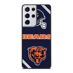 CHICAGO BEARS FOOTBALL HELMET LOGO Samsung Galaxy S21 Ultra Case Cover
