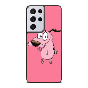 COURAGE THE COWARDLY DOG CARTOON PINK Samsung Galaxy S21 Ultra Case Cover COURAGE THE COWARDLY DOG CARTOON PINK Samsung Galaxy S21 Ultra Case Cover