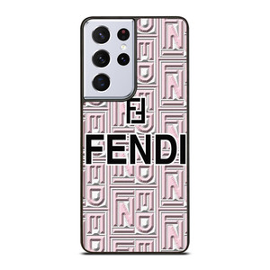 FENDI ROMA PINK PATTERN Samsung Galaxy S21 Ultra Case Cover