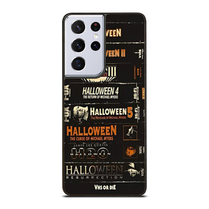 HALLOWEEN HORROR MOVIES COLLECTION Samsung Galaxy S21 Ultra Case Cover