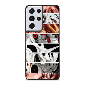 HORROR MOVIES CHARACTERS COLLAGE Samsung Galaxy S21 Ultra Case Cover HORROR MOVIES CHARACTERS COLLAGE Samsung Galaxy S21 Ultra Case Cover