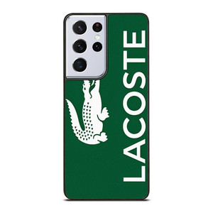 LACOSTE GREEN LOGO Samsung Galaxy S21 Ultra Case Cover LACOSTE GREEN LOGO Samsung Galaxy S21 Ultra Case Cover