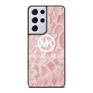 MICHAEL KORS PINK FABRIC Samsung Galaxy S21 Ultra Case Cover MICHAEL KORS PINK FABRIC Samsung Galaxy S21 Ultra Case Cover