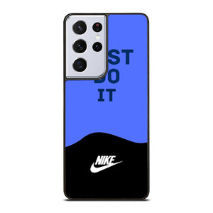 NIKE JUST DO IT SOLID BLUE Samsung Galaxy S21 Ultra Case Cover NIKE JUST DO IT SOLID BLUE Samsung Galaxy S21 Ultra Case Cover