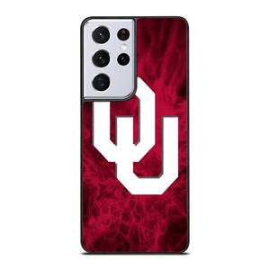 OKLAHOMA SOONERS SMOKED LOGO Samsung Galaxy S21 Ultra Case Cover OKLAHOMA SOONERS SMOKED LOGO Samsung Galaxy S21 Ultra Case Cover