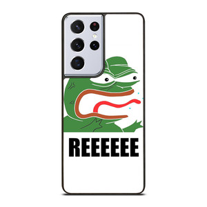 PEPE THE FROG REEEE CARTOON Samsung Galaxy S21 Ultra Case Cover PEPE THE FROG REEEE CARTOON Samsung Galaxy S21 Ultra Case Cover