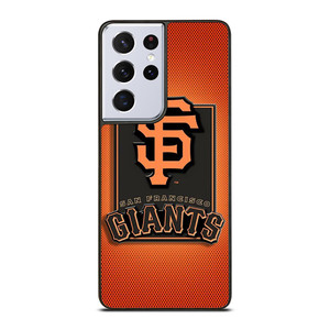 SAN FRANCISCO BASEBALL EMBLEM CARBON Samsung Galaxy S21 Ultra Case Cover