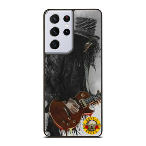 SAUL HUDSON SLASH G N R SMOKED Samsung Galaxy S21 Ultra Case Cover SAUL HUDSON SLASH G N R SMOKED Samsung Galaxy S21 Ultra Case Cover