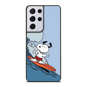 SNOOPY SURFING CARTOON Samsung Galaxy S21 Ultra Case Cover SNOOPY SURFING CARTOON Samsung Galaxy S21 Ultra Case Cover