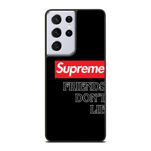 SUPREME STRANGER THINGS FRIENDS DONT LIE Samsung Galaxy S21 Ultra Case Cover SUPREME STRANGER THINGS FRIENDS DONT LIE Samsung Galaxy S21 Ultra Case Cover