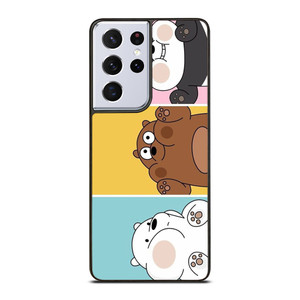 WE BARE BEARS CUTE COLLAGE Samsung Galaxy S21 Ultra Case Cover WE BARE BEARS CUTE COLLAGE Samsung Galaxy S21 Ultra Case Cover