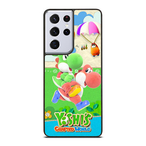 YOSHI CRAFTED WORLD GAMES LOGO Samsung Galaxy S21 Ultra Case Cover