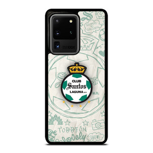 CLUB SANTOS LAGUNA SCRIBBLE LOGO Samsung Galaxy S20 Ultra Case Cover