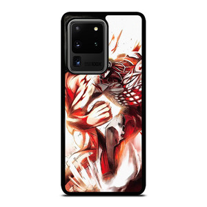 EREN YEAGER VS REINER ATTACK ON TITAN ANIME Samsung Galaxy S20 Ultra Case Cover