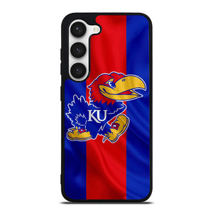 KANSAS JAYHAWKS FOOTBALL FLAG  Samsung Galaxy S23 Case Cover