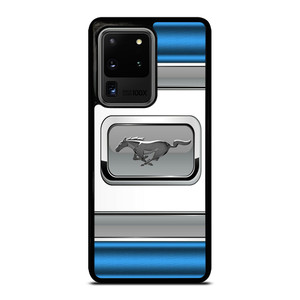 FORD MUSTANG BLUE METAL EMBLEM Samsung Galaxy S20 Ultra Case Cover