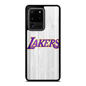 LOS ANGELES LA LAKERS WHITE WOOD Samsung Galaxy S20 Ultra Case Cover