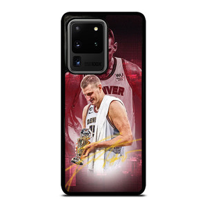 NIKOLA JOKIC DENVER NUGGETS CHAMPIONS Samsung Galaxy S20 Ultra Case Cover NIKOLA JOKIC DENVER NUGGETS CHAMPIONS Samsung Galaxy S20 Ultra Case Cover