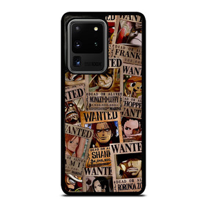 ONE PIECE WANTED POSTER COLLECTION Samsung Galaxy S20 Ultra Case Cover ONE PIECE WANTED POSTER COLLECTION Samsung Galaxy S20 Ultra Case Cover