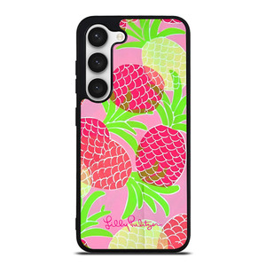 LILLY PULITZER PINK PINEAPPLE  Samsung Galaxy S23 Case Cover LILLY PULITZER PINK PINEAPPLE  Samsung Galaxy S23 Case Cover