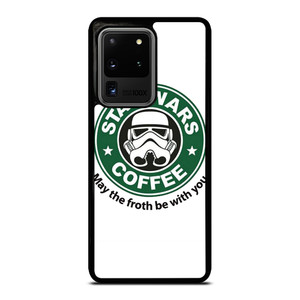 STARBUCKS COFFEE STAR WARS MAY THE FROTH BE WITH YOU Samsung Galaxy S20 Ultra Case Cover STARBUCKS COFFEE STAR WARS MAY THE FROTH BE WITH YOU Samsung Galaxy S20 Ultra Case Cover